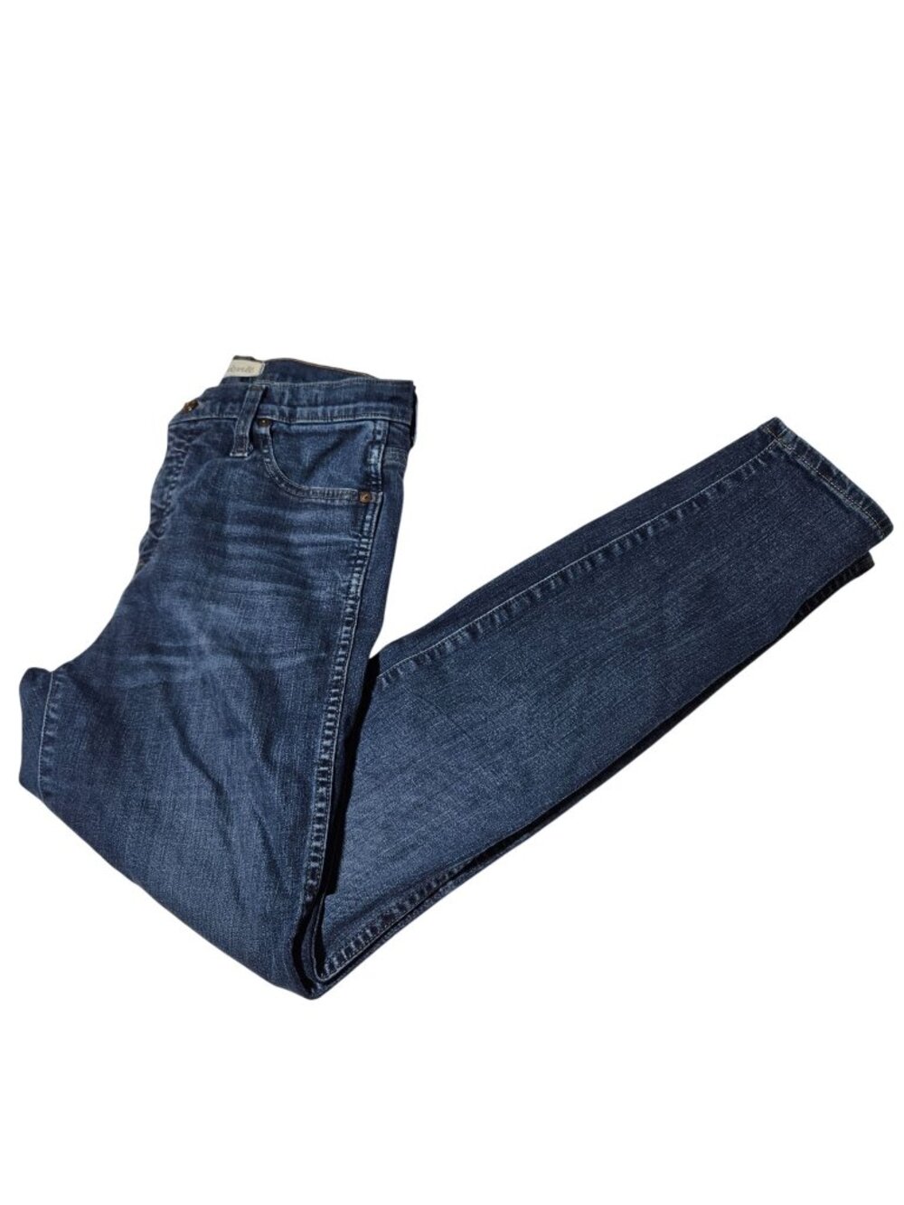Madewell 10 inch High Riser Skinny Jeans Womens Size 30 Waist Medium Wash Denim